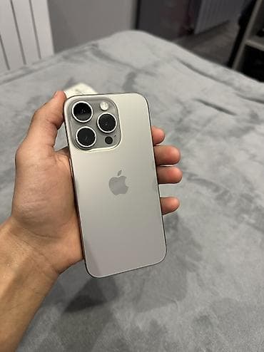i5 11400f: IPhone 15 Pro, Б/у, 256 ГБ, Natural Titanium, 87 % — 1
