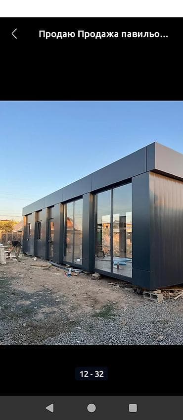 павилон: Продажа павильонов 30 м², Утеплен — 4