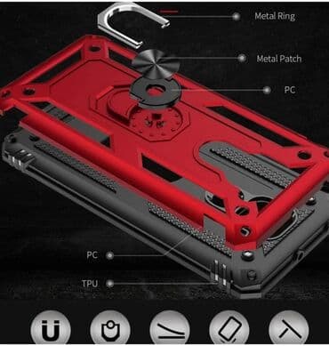 защитные пленки для планшетов evolutive labs: Ударопрочный чехол для Xiaomi Serge Ring for Magnet Мощный чехол для — 5