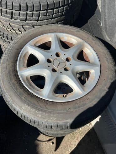 Колеса в сборе R 16, Лето, Б/у, Комплект, Легковые, Литые, отверстий - 5 at lalafo.kg Колеса в сборе R 16, Лето, Б/у, Комплект, Легковые, Литые, отверстий - 5