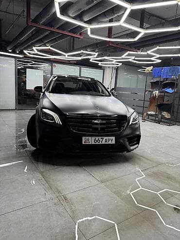 сидения на мерседес: Mercedes-Benz S-Class: 2018 г., 4 л, Автомат, Бензин, Седан — 1