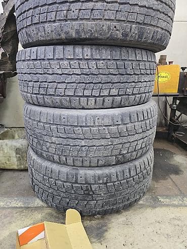 Шины 285 / 60 / R 18, Зимняя шипованная, Комплект, Внедорожные (АТ/МТ), Dunlop
