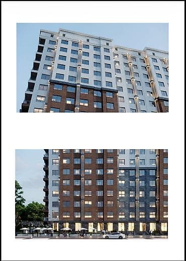 2 комнаты, 69 м², Элитка, 12 этаж, Готовая ПСО (под самоотделку)