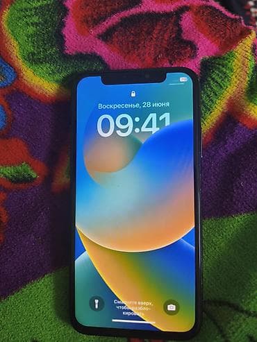 обмен игр: IPhone X, Б/у, 256 ГБ, Space Gray, 100 % — 1
