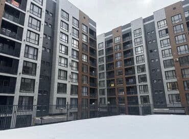 айына квартира: 2 бөлмө, 78 кв. м, 108-серия, 3 кабат, Евроремонт — 6