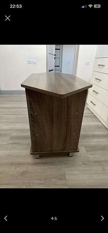 шкаф офисный бу: Офисная тумба, Новый, ЛДСП, цвет - Коричневый — 3