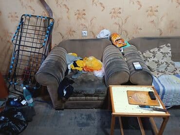 фирменный диван: Угловой диван, C подушками — 4