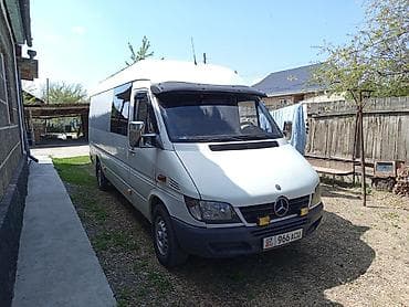 авто в такси: Mercedes-Benz Спринтер: 2003 г., 2.7 л, Механика, Бус — 9