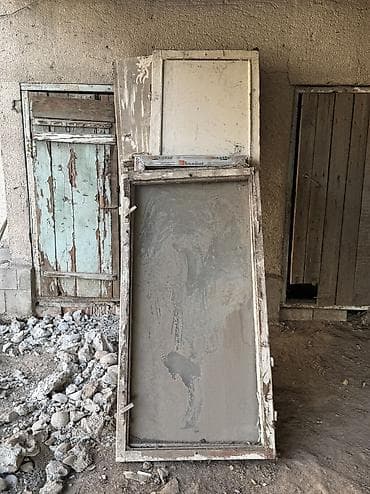 Оконные рамки, двери б/у САМОВЫВОЗ