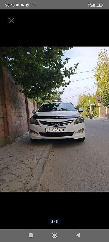 cls 55: Hyundai Accent: 2011 г., Седан — 1