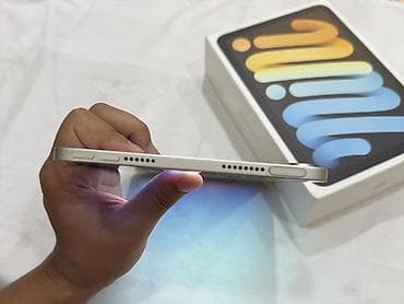 Техника жана электроника: Планшет, Apple, эс тутум 64 ГБ, 7" - 8", Wi-Fi, Колдонулган, Классикалык түсү - Боз — 3