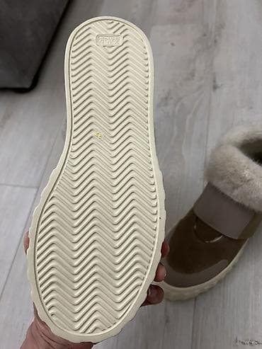 сапоги женские: Натуралки! Новые! Мех норка Зимние женские полусапоги/сникерсы с — 4