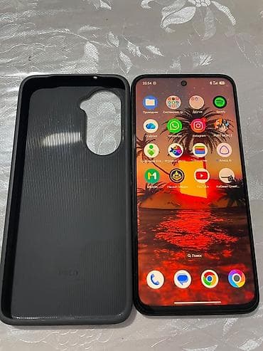самсунг 8 с: Poco M7, Б/у, 256 ГБ, цвет - Черный, 2 SIM — 4
