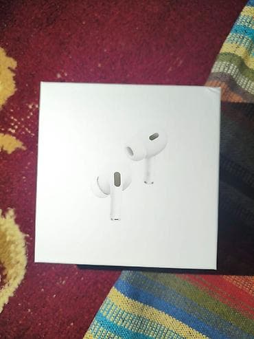 airpods: Беспроводные вакуумные наушники, Apple, AirPods Pro 2, Новый — 1