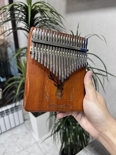 Калимба 21 клавиша (thumb piano) Идеально настроена! - Корпус из