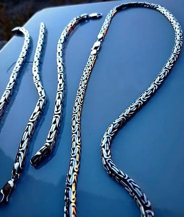 what: На Заказ Серебряные Цепи и Браслеты Ручная работа Проба — 10