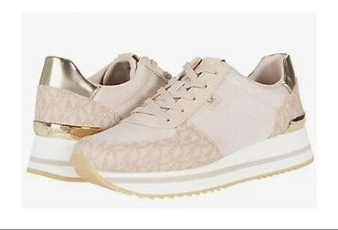 Личные вещи: Кроссовки, 35, Michael Kors, Новый, цвет - Розовый, Платная доставка — 1