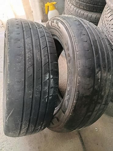 kugoo kg: Шины 215 / 60 / R 16, Лето, Б/у, Пара, Легковые, Япония, RoadX — 1
