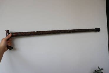 балдак цена: Трость для опоры (палочка) резная, натуральное дерево крепкая — 3