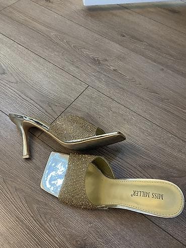 обу: КАБЛУКИ одевали 1 раз Женские мюли Miss Miller - Тип: открытые мюли — 3