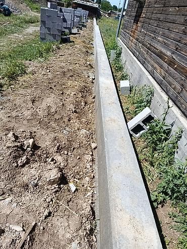 Фундамент куйбыз пескаблок койбуз кырша жабабыз шкатурка навес жабабыз — 3