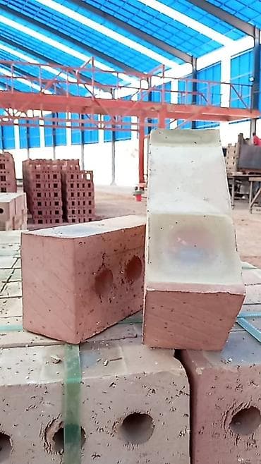полублок: Пустотелый, дырчатый, Жженый кирпич, Полублок, 250×120×90 — 2