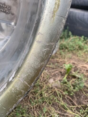 зимние шины на ниву 21214: Литые Диски R 20 AMG, Комплект, отверстий - 5, Б/у — 11