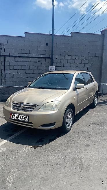 forester 2004: Toyota Allex: 2004 г., 1.8 л, Автомат, Бензин, Хэтчбэк — 1