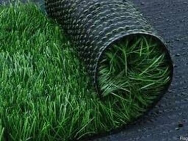 цена искусственного газона для футбольного поля: Газон 40мм 8800dtex Искусственная трава в рулонах - Реалистичное — 2