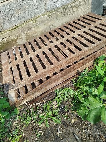 рай панель: Бир уштук 1300 беш уштук бар Ливневая чугунная решётка — 2