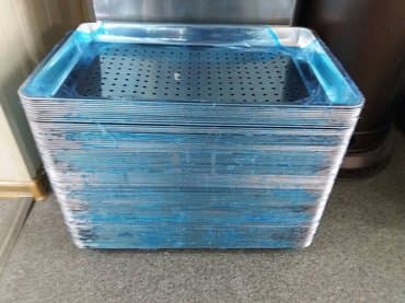 мантоварку: Листы на пароварку Размер 60x40 Металл: нержавеющая сталь ТЭГИ — 2