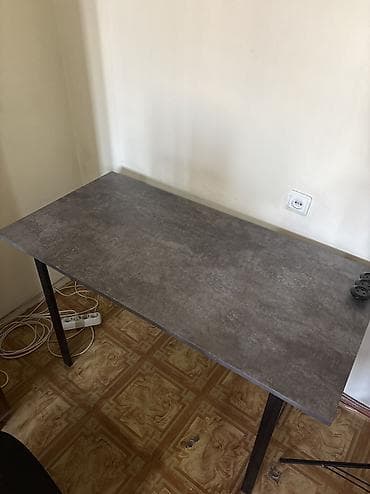 хайтек стол письменый: Письменный/компьютерный стол в современном стиле лофт. Ширина 120 см — 1