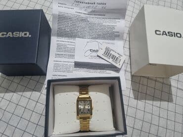 золотые часы женские бишкек цена: Классические часы часы, Casio, Водонепроницаемые, Женские — 4