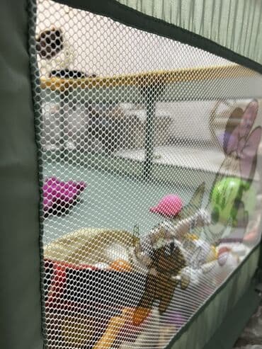 Игровые манежи: Детский игровой манеж Размер длина 1.50на 1.30 Высота 65 см - — 3