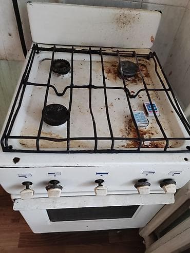 сетка на мангал: Газовая плита с духовкой, классическая, напольная. Характеристики: - — 2