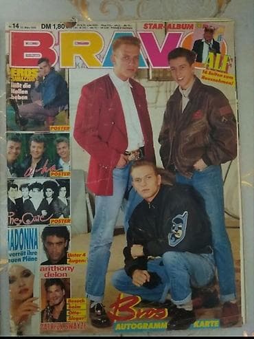angel: Журналы, реально из 1980х годов (Германия). Каждый по 200 сомов, все 3 — 3
