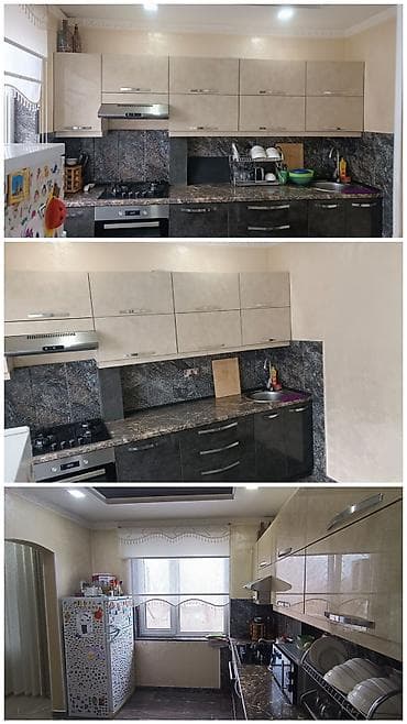 ищю квартиру в бишкеке: 3 комнаты, 73 м², 3 этаж, Евроремонт — 4