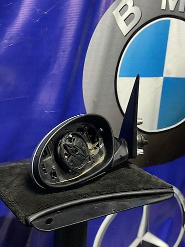 2007: Боковое левое Зеркало BMW Б/у, Оригинал — 2