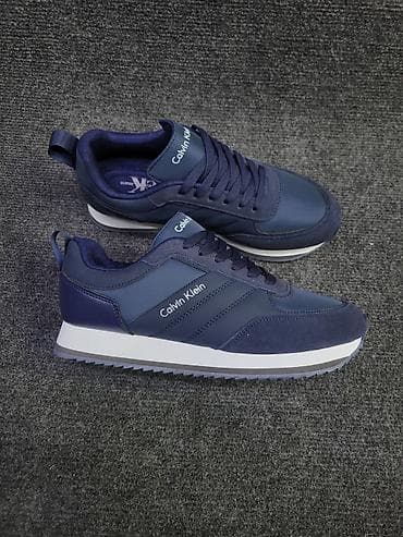 туфли calvin klein: Мужские кроссовки, 43, Calvin Klein, Новый, цвет - Синий, Платная доставка — 2