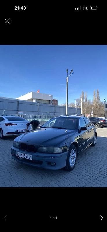 renault master: BMW 5 series: 2000 г., 2.5 л, Механика, Бензин, Седан — 1