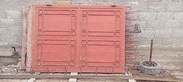 металл лист: Металлические въездные ворота - Материал: сталь. - Конструкция — 2