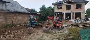 Услуги экскаватора | Водопровод, Выкорчевывание пней, Котлованы