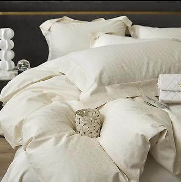 подушка витас: Комплект постельного белья премиум-класса, однотонный с жаккардовым — 2