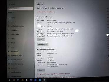 Техника и электроника: Планшет, Microsoft, память 512 ГБ, 12" - 13", Wi-Fi, Б/у, Классический цвет - Серый — 3