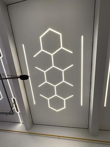 паталь: Линейные световые потолки и световые линии под ключ - Встроенные — 1