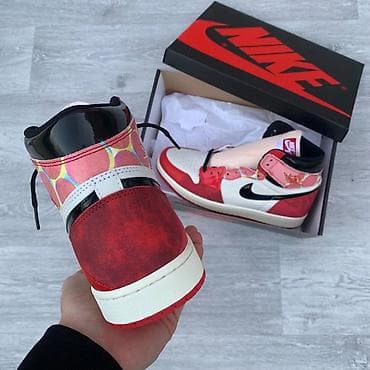 волейбольная обувь: Продаю Nike Air Jordan 1 Retro Spider Man Next Chapter High (цветовая — 4