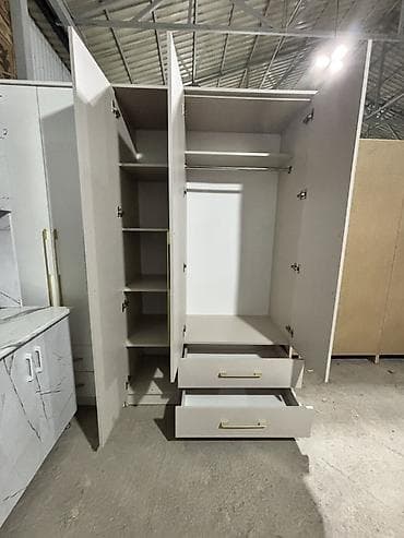 Шифоньеры, шкафы для одежды: Шифоньер, шкаф для одежды, Новый, Прямой, ЛДСП — 3