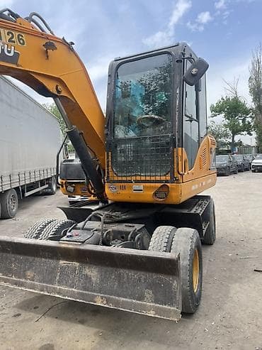 Экскаватор, Колесный