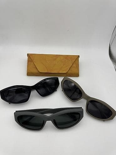 Солнцезащитные очки: Солнцезащитные очки очки, Унисекс, Кошачий глаз, Регулируемые носоупоры — 1