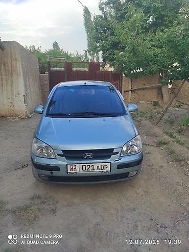 Hyundai Getz: 2002 г., 1.6 л, Механика, Бензин, Хэтчбэк — 2